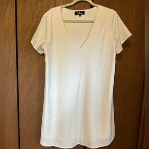 Lulus Ivory Mini Shirt Dress - women’s size large